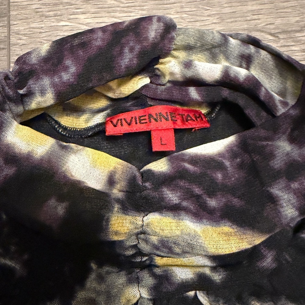 Vivienne Tam print long sleeve shirt image 3